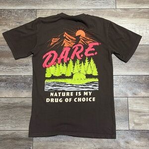 NWOT Men’s D.A.R.E. Nature Is My Drug Of Choice T Shirt Large